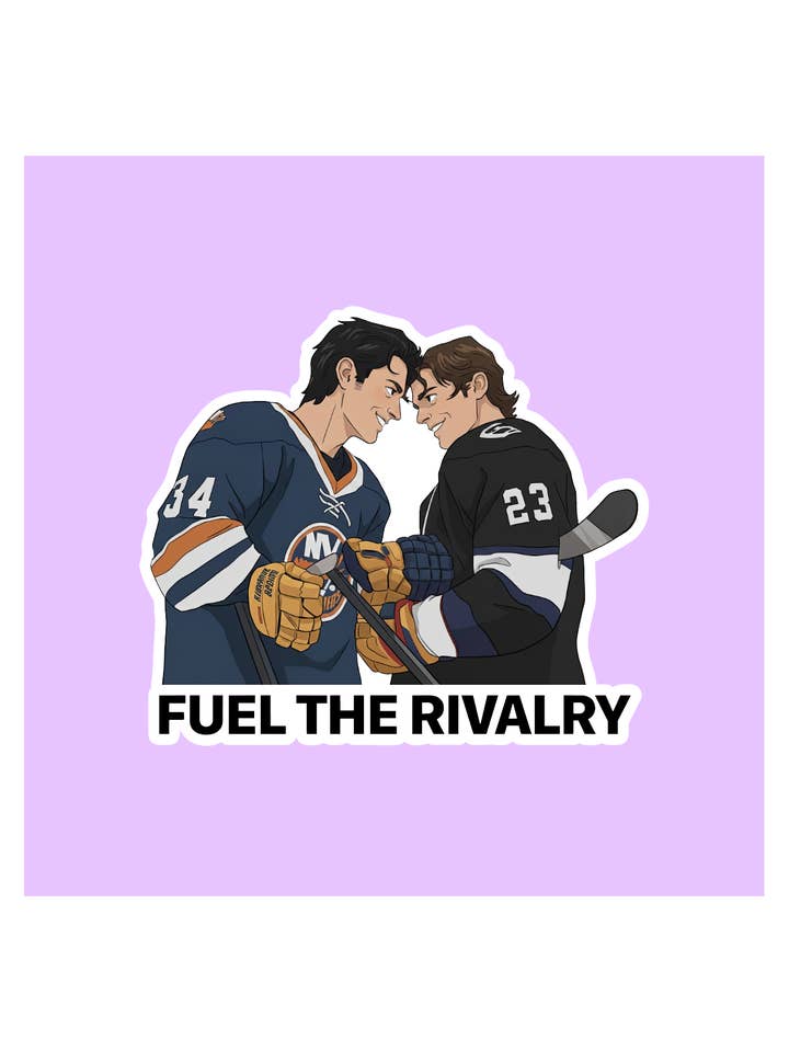 Alimentez la rivalité Autocollant de rivalité intense pour la vente par Shadows of Sunshine