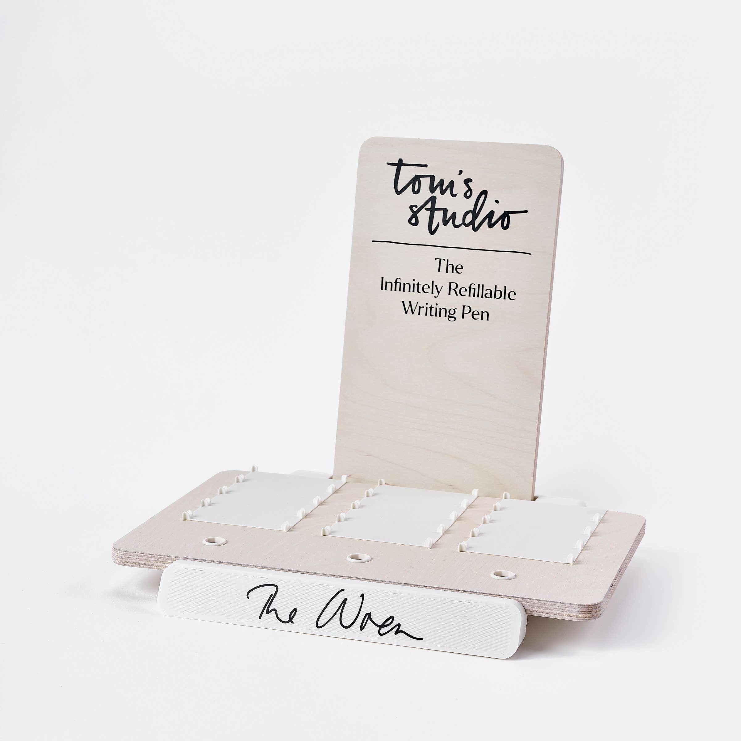 Tom's Studio - Wholesale Pen - The Wren - Countertop Display Unit and Starter Kits0