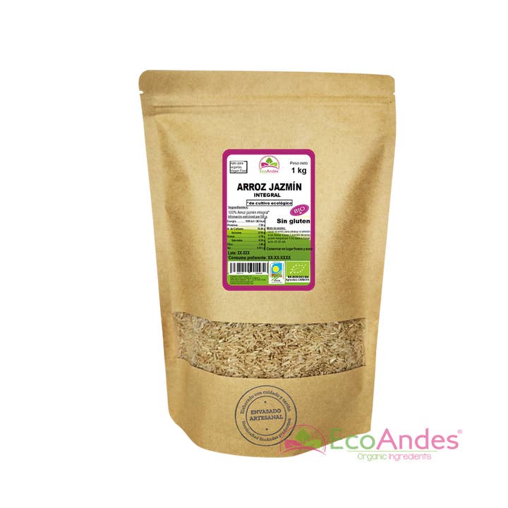 Arroz Jazmín Integral 500g - BIO para venta al por mayor de ECOANDES