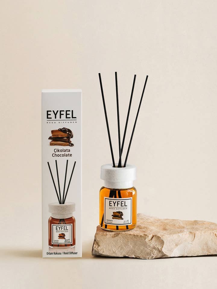Eyfel Reed Diffuser Chocolate - 120 ml for wholesale by EYFEL