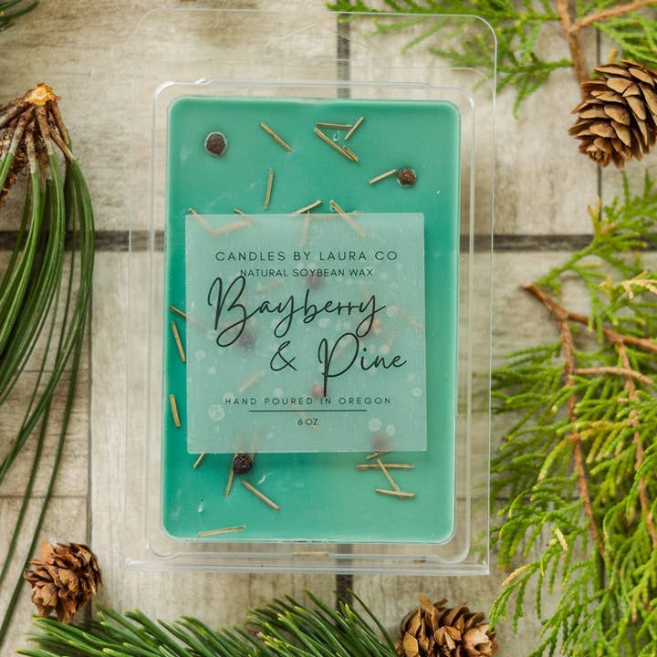 Candles By Laura - Wholesale Wax Melt - Bayberry and Pine Soy Wax Melt