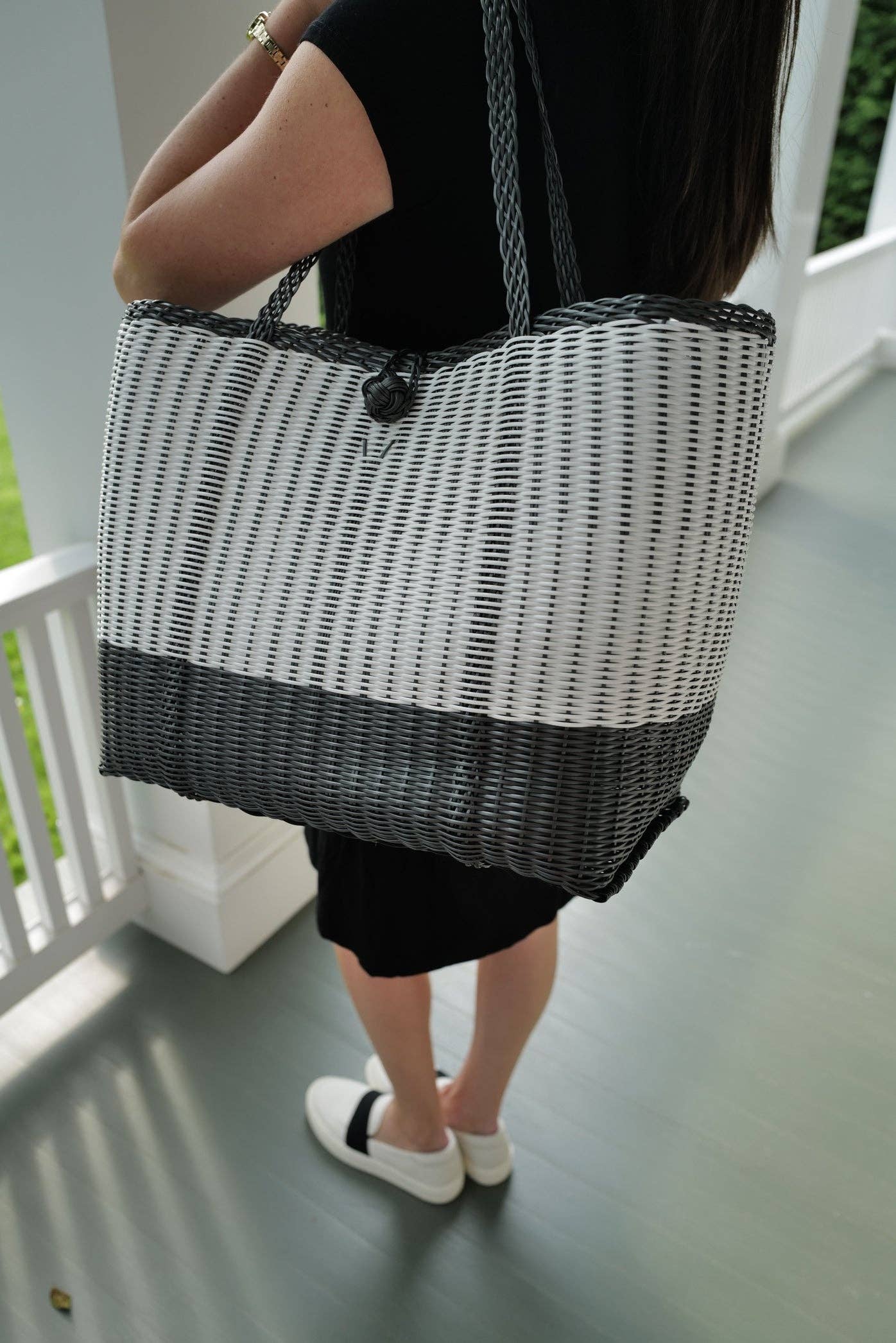 The Lilley Line - Wholesale Tote Bag - Women's - Medium, Rothko in White/Black5