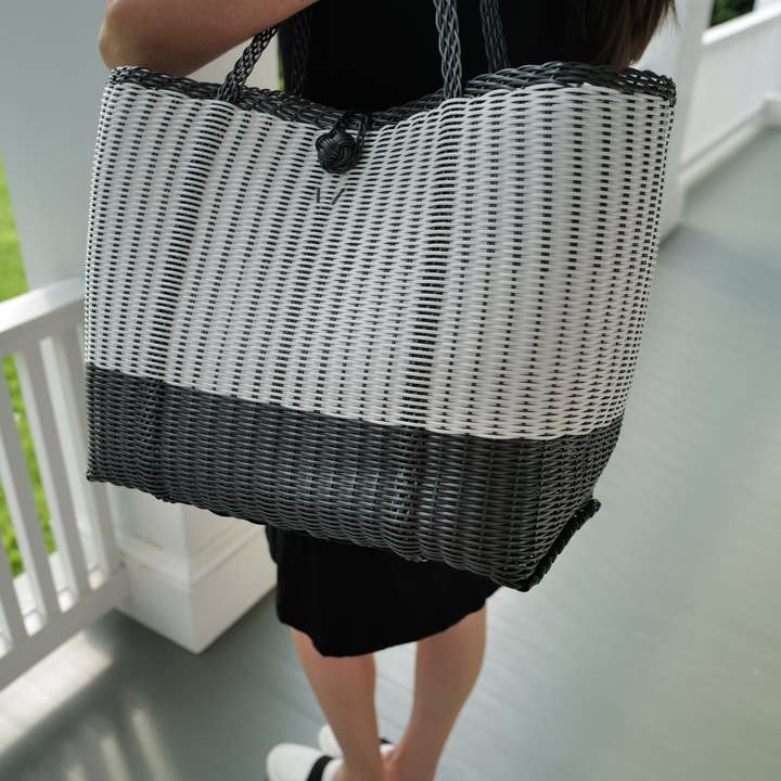 The Lilley Line - Wholesale Tote Bag - Women's - Medium, Rothko in White/Black5