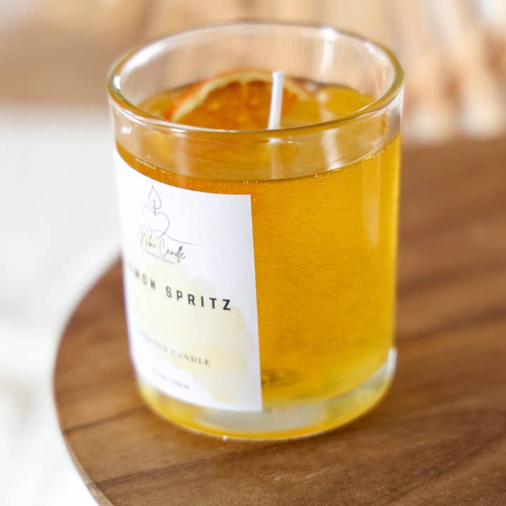 Niki Candle - Wholesale Jar/Filled Candle - Lemon Spritz5