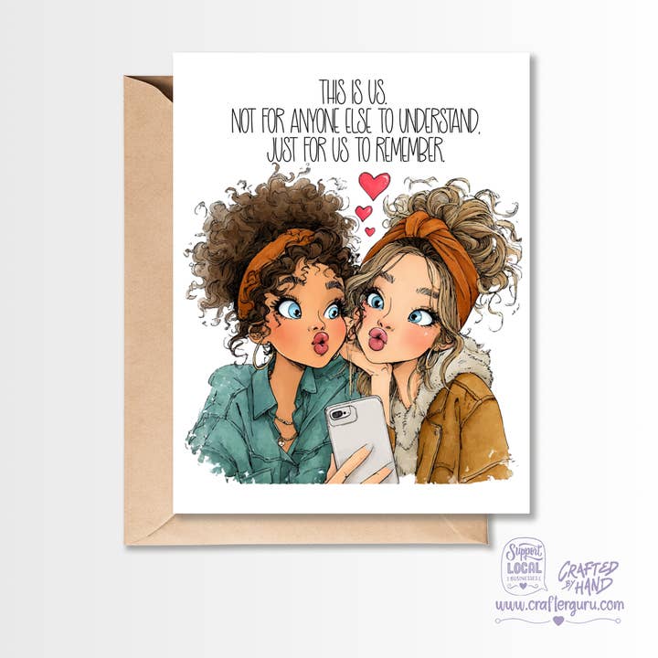 This Is Us – A Card for What Only We Understand VGC-020 for wholesale by Crafter Guru Shop