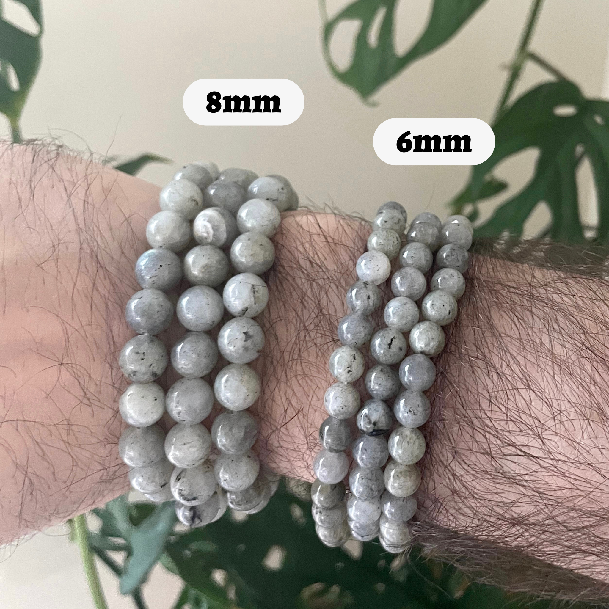 Pebble House - Wholesale Beaded Bracelet - Labradorite Bracelet 4mm/6mm/8mm - Crystals & Stones5