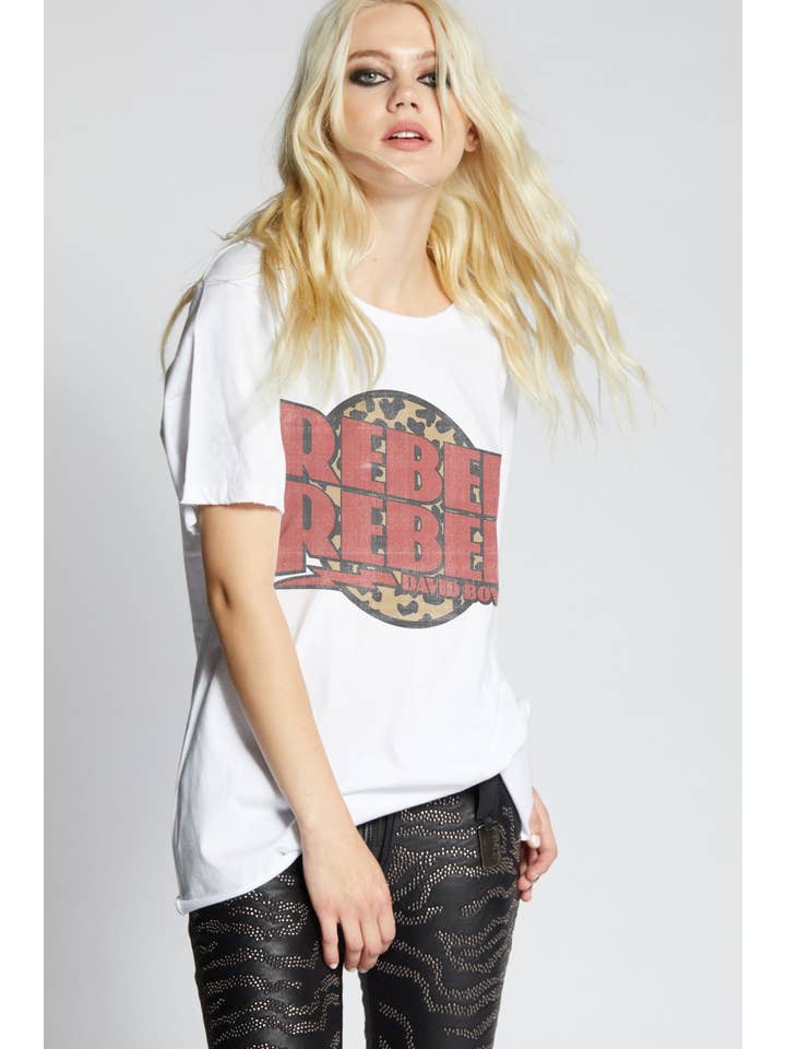 BLANC 401351 - REBELLE REBELLE DE DAVID BOWIE en vente sur Faire