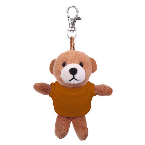 Plushland - Wholesale Keychain - Kids - 4" Keychain – Brown Bear2