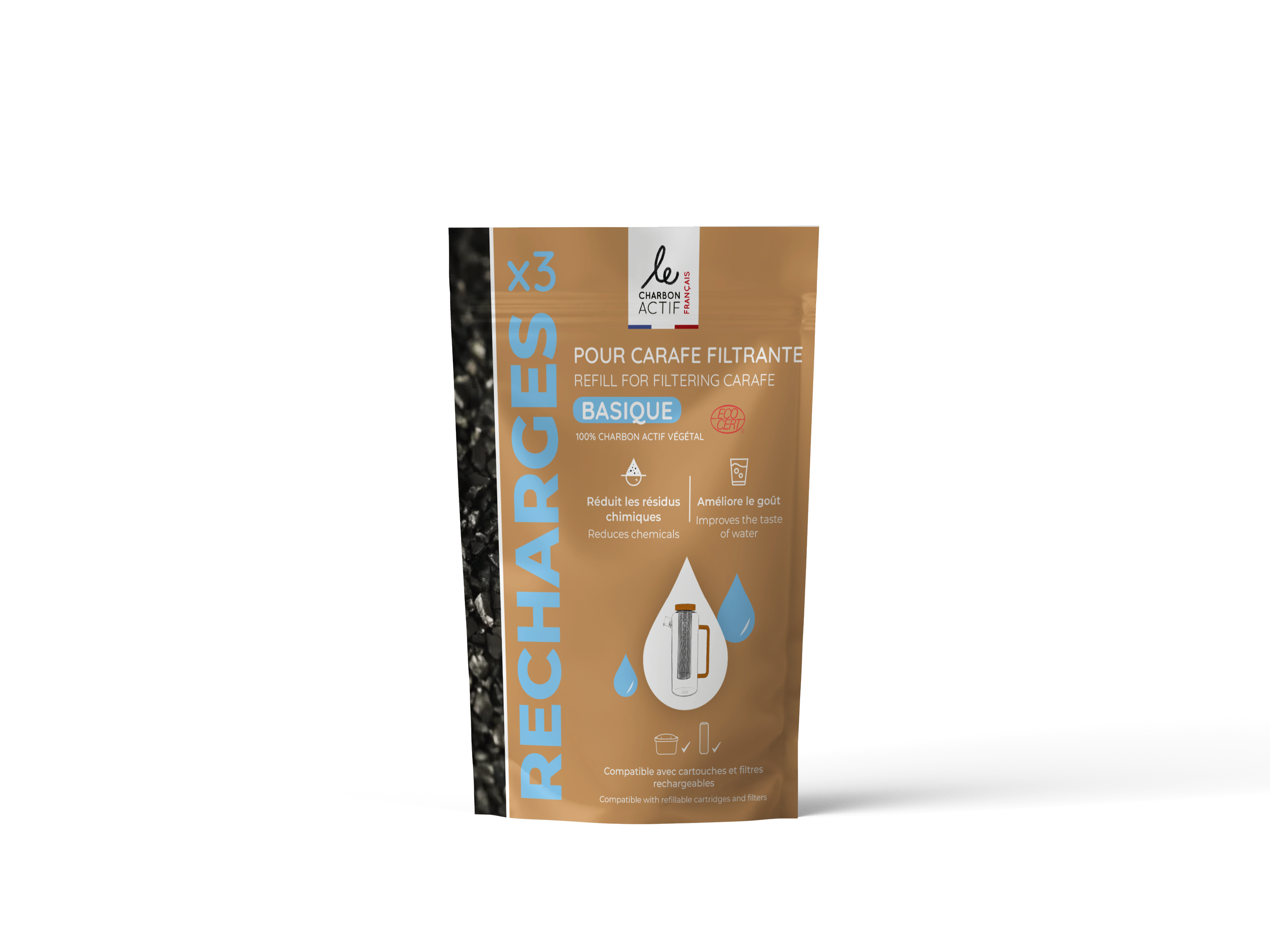 Bijin - Wholesale Water Filter - Filter jug refill 3 x 75g PFAS & Nitrate or Basic1