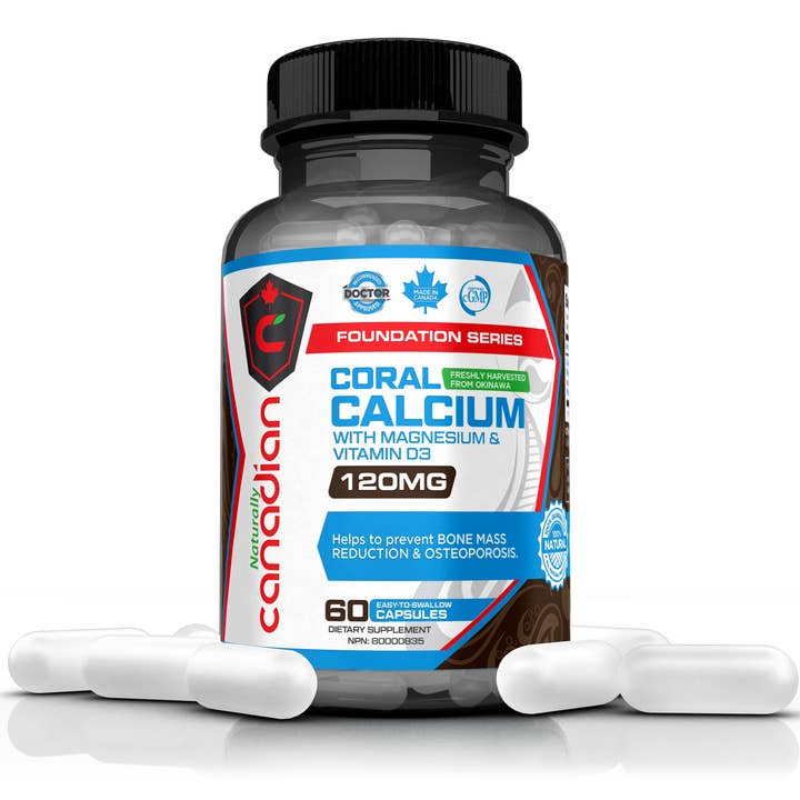 Naturally Canadian Herbal Medicine Inc – wholesale Oral supplement/vitamin – Coral Calcium + Vitamin D3