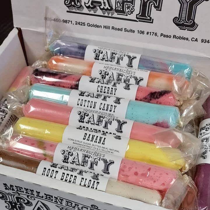 Mehlenbacher's Taffy - Wholesale Taffy - 36 Stick Sampler Box
