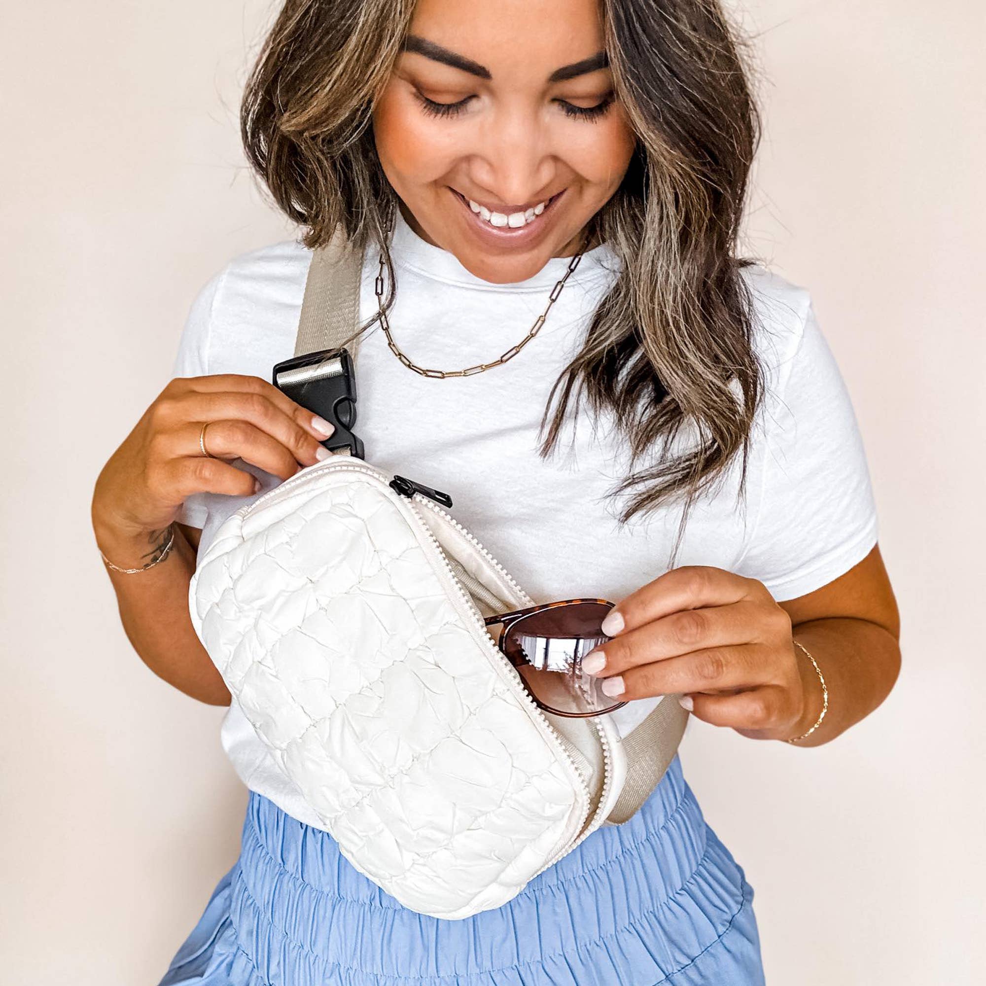 Mugsby - Wholesale Belt Bag - Women's - Puff Fanny Pack, Puff Waist Bag, Puff Crossbody, Belt Bag8