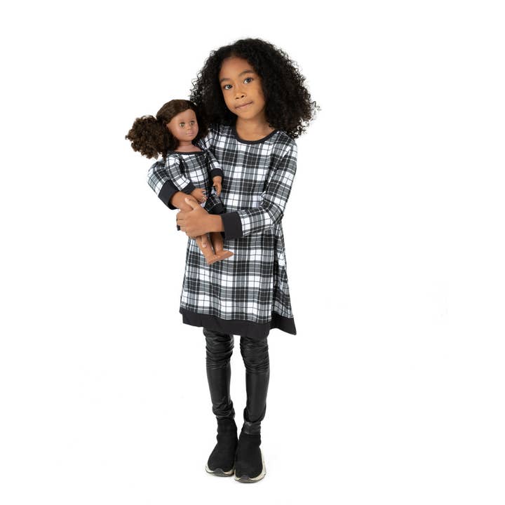 Leveret Pajamas - Wholesale Doll - Kids - Kids Girl & Doll Cotton Dress Back to School1