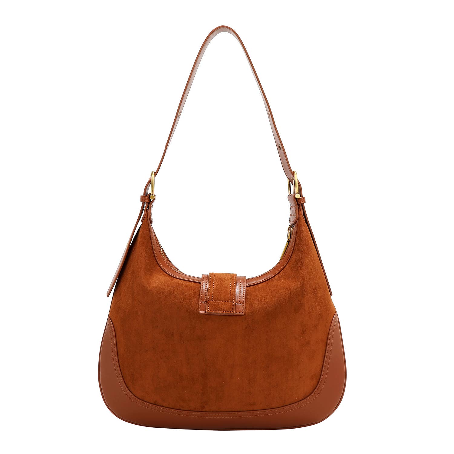 Nicole Lee USA – wholesale Shoulder bag – women's – FLORAL LEAF CRESCENT SHOULDER BAG

11