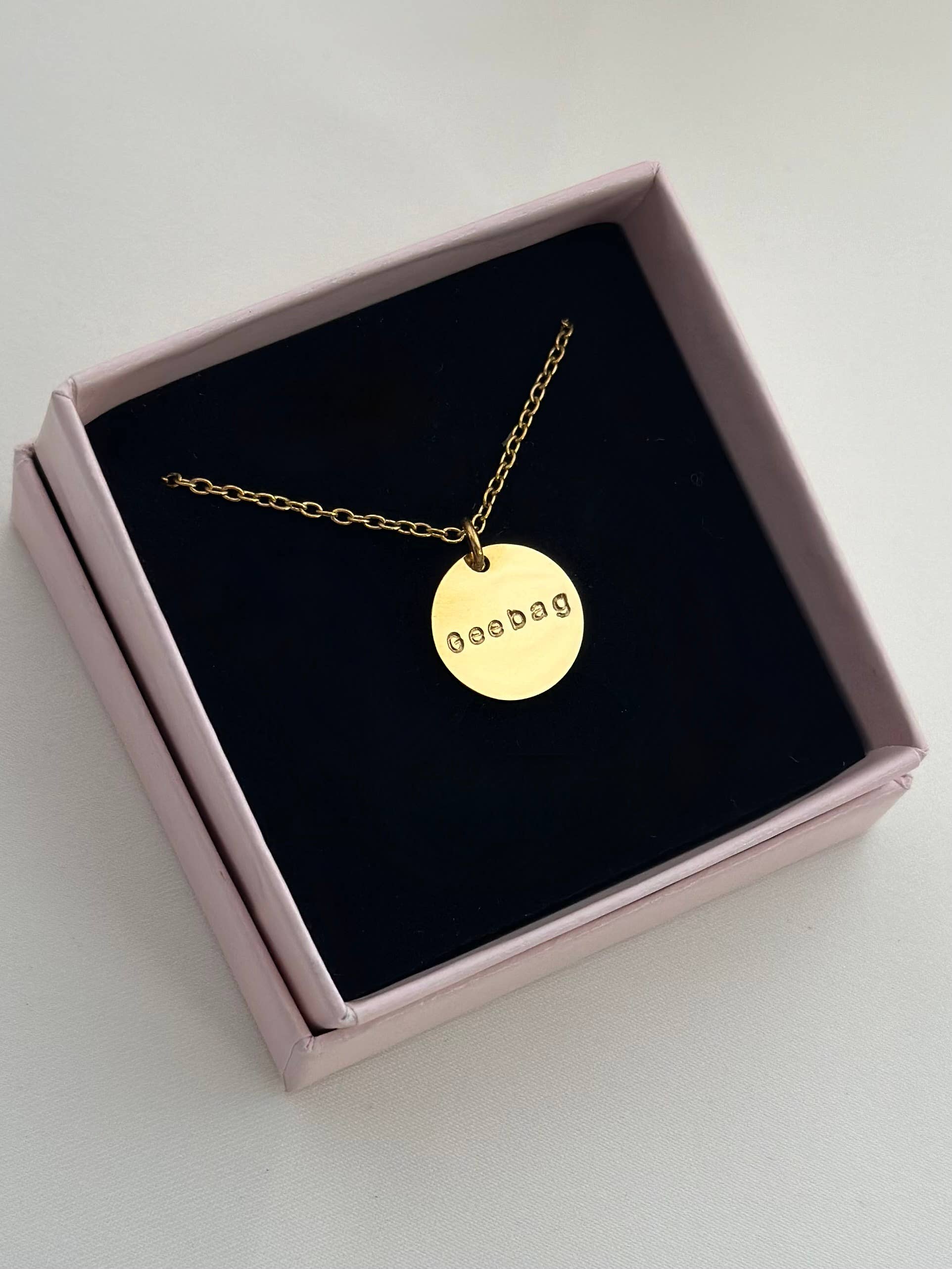 Rudies and Co - Wholesale Pendant/Charm Necklace - Geebag Disc Necklace2