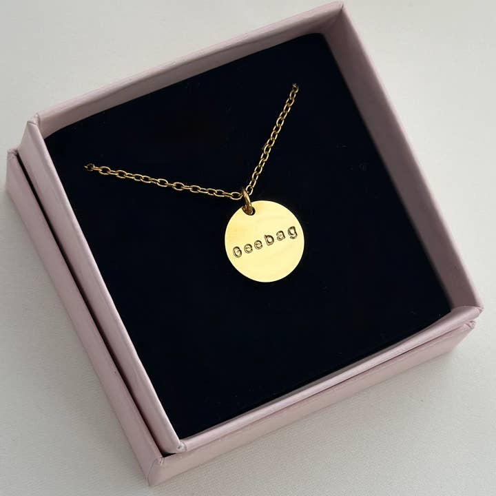 Rudies and Co - Wholesale Pendant/Charm Necklace - Geebag Disc Necklace2