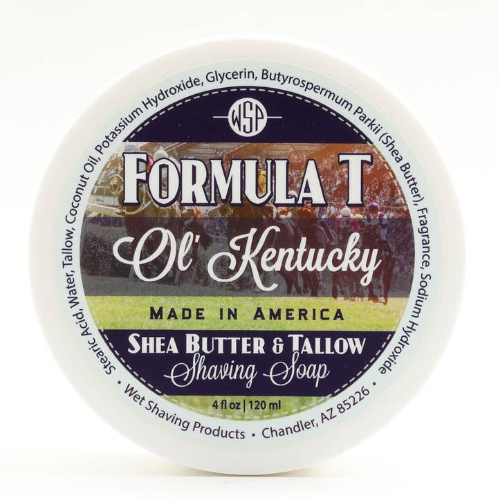 Wet Shaving Products – wholesale Shave soap – Men's – Formula T Shave Soap - Ol' Kentucky - 4 Fl oz