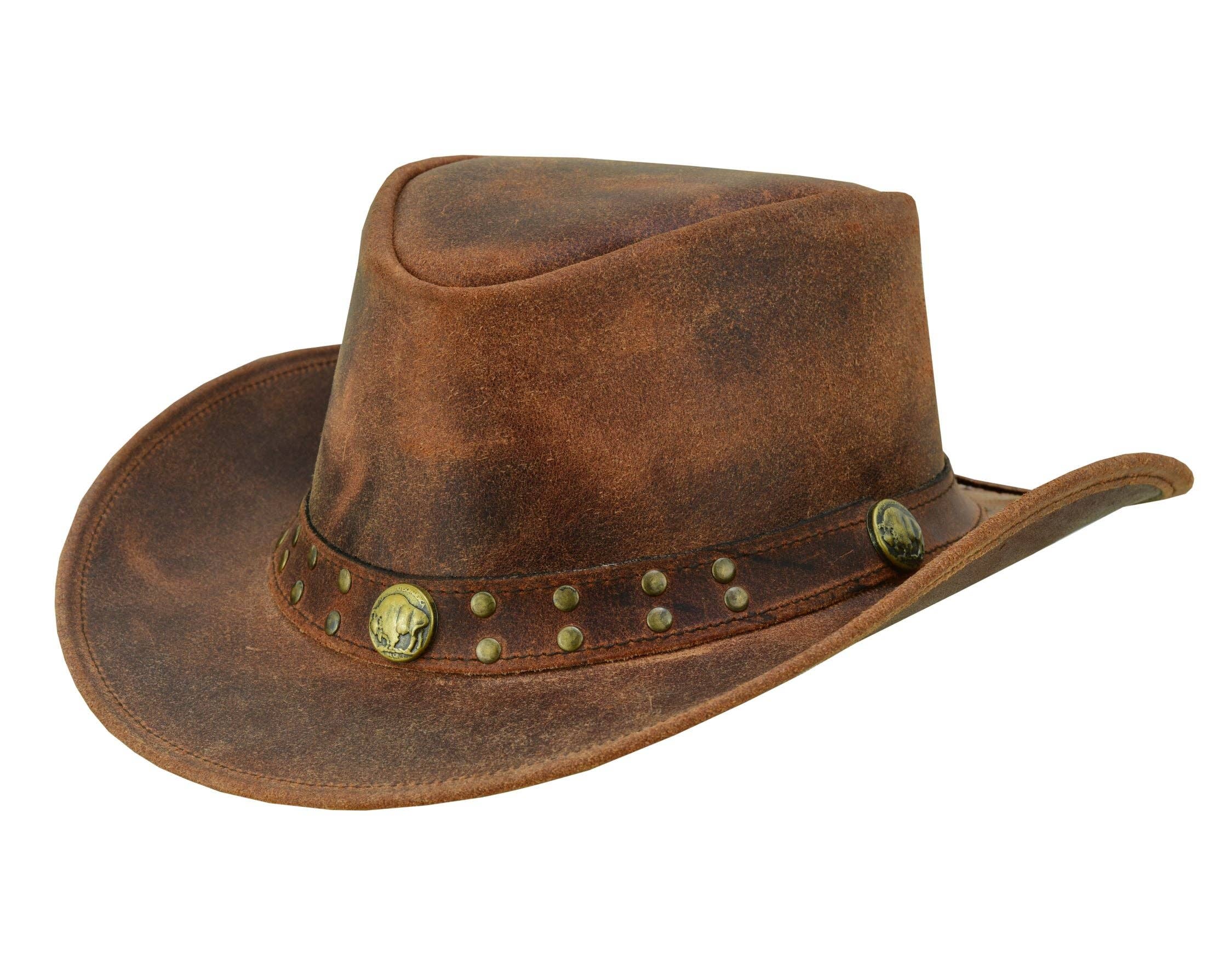 Lesa collection inc - Wholesale Cowboy Hat - Unisex - Arizona Leather Hats for Men & Women Cowboy western style2