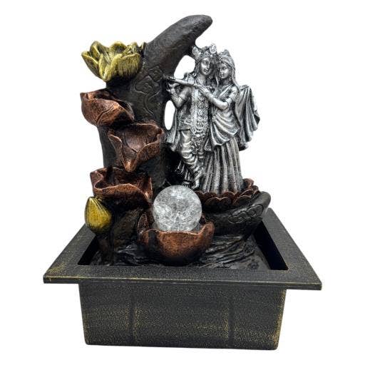 International Gifts Ltd. - Wholesale Decorative Figurine - Zenn Fountain Radha-Krishna-0010