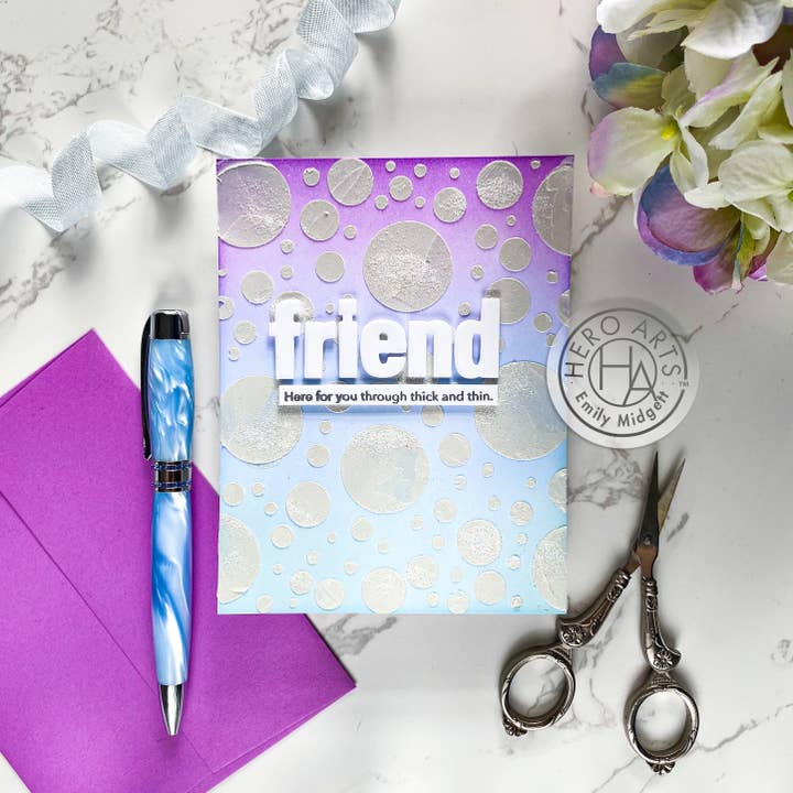 Hero Arts + Spellbinders Wholesale - Wholesale Rubber/Decorative Stamp - Hero Arts Luggage Lowercase Alphabet Clear Stamps4