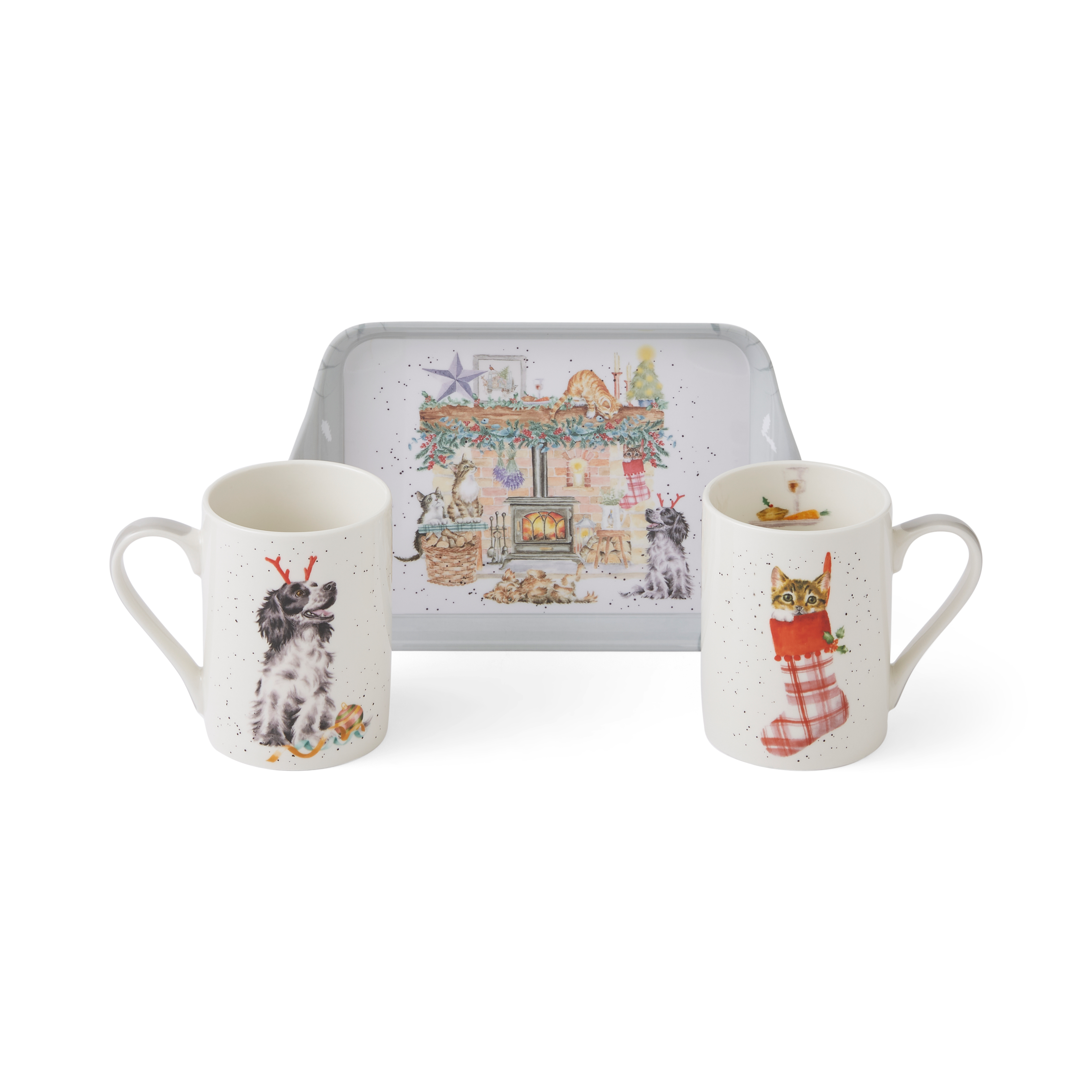 Portmeirion, Spode, Pimpernel, Nacthmann, Wrendale Designs - Wholesale Coffee Mug - Wrendale MUG & TRAY ST NO PLACE LIKE HOME0