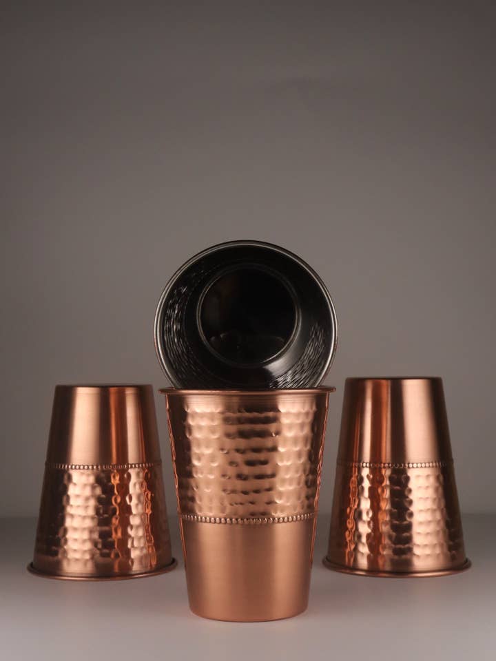Premium Copper glass 400 ml for wholesale by Enlight Love