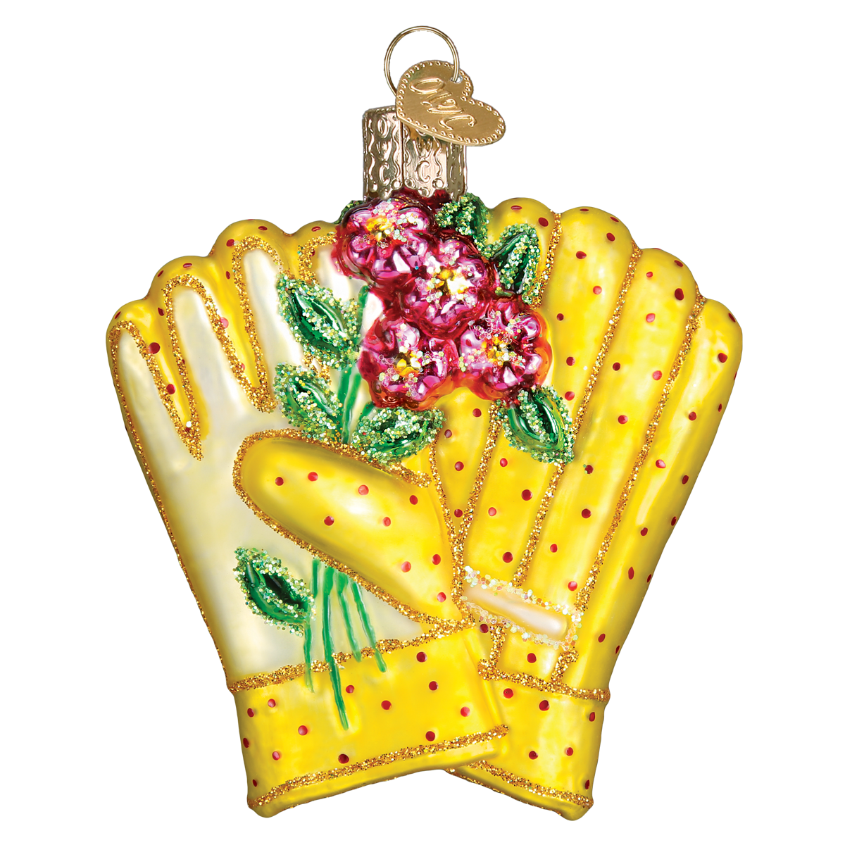 Old World Christmas - Wholesale Ornament - Gardening Gloves Ornament1