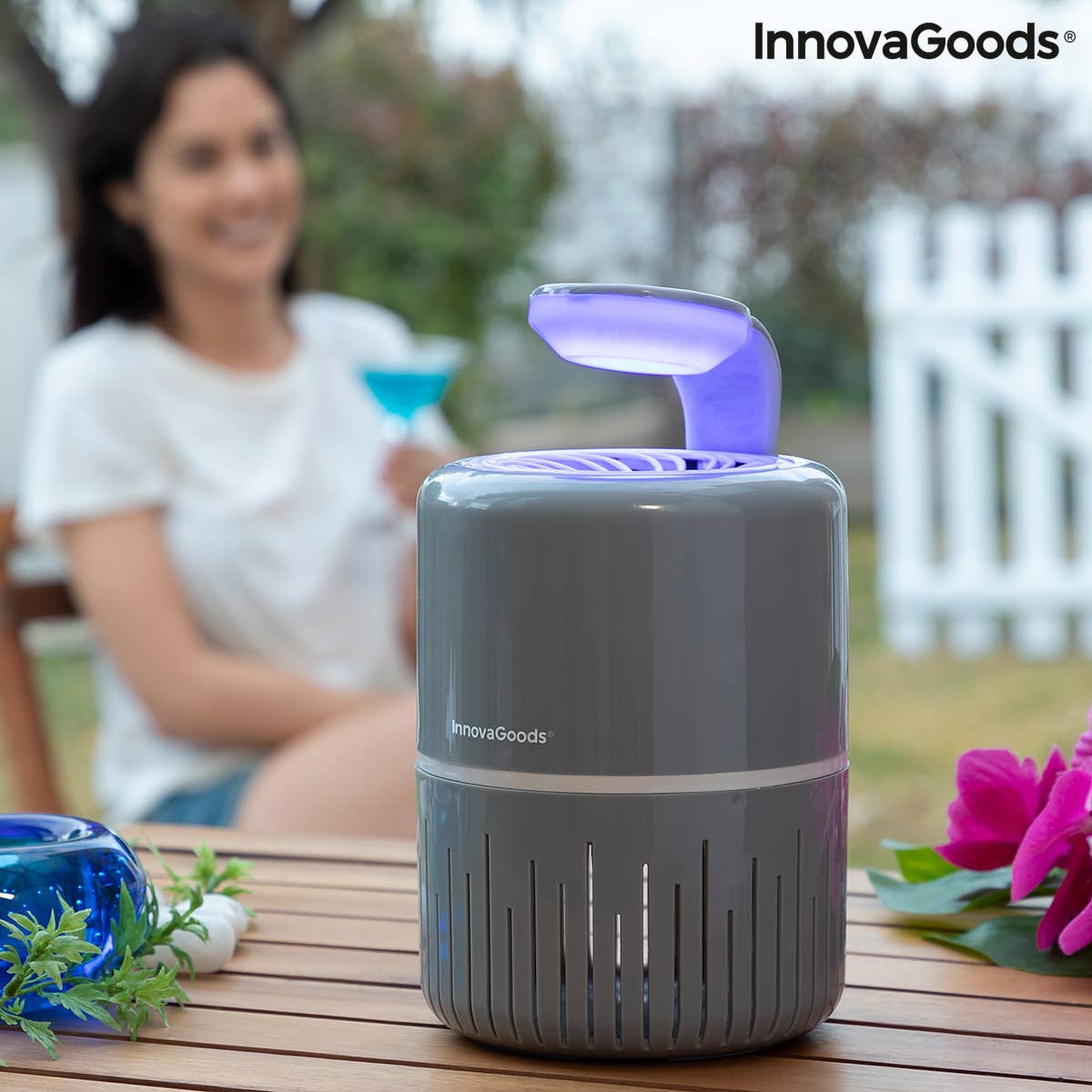 InnovaGoods - Wholesale Insect Repellent - InnovaGoods KL Drain Anti-Mosquito Suction Lamp1