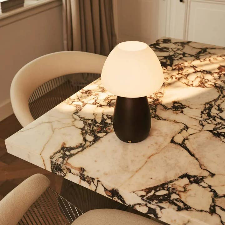 Tavellio - Wholesale Accent/Desk Lamp - Beer Donkerbruine Stijlvolle Oplaadbare Lamp – Draadloos, Dimbaar, Milieuvriendelijk Ontwerp5