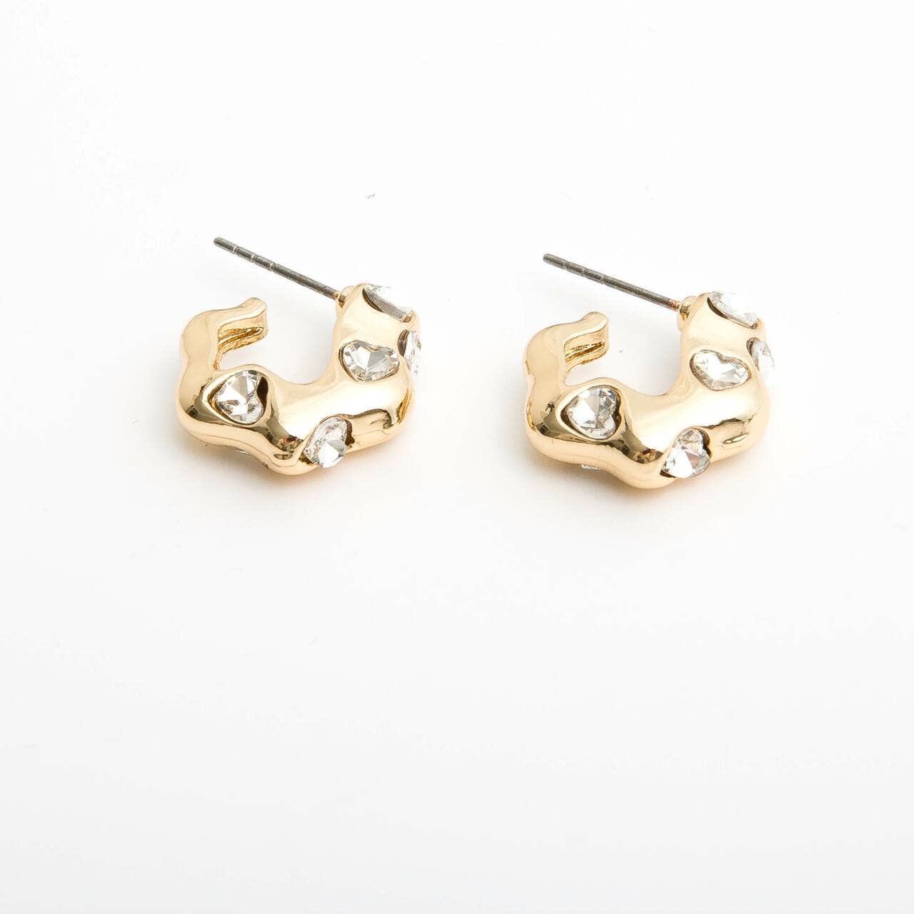 Accessoires by KHB - Wholesale Hoop Earrings - ear studs2