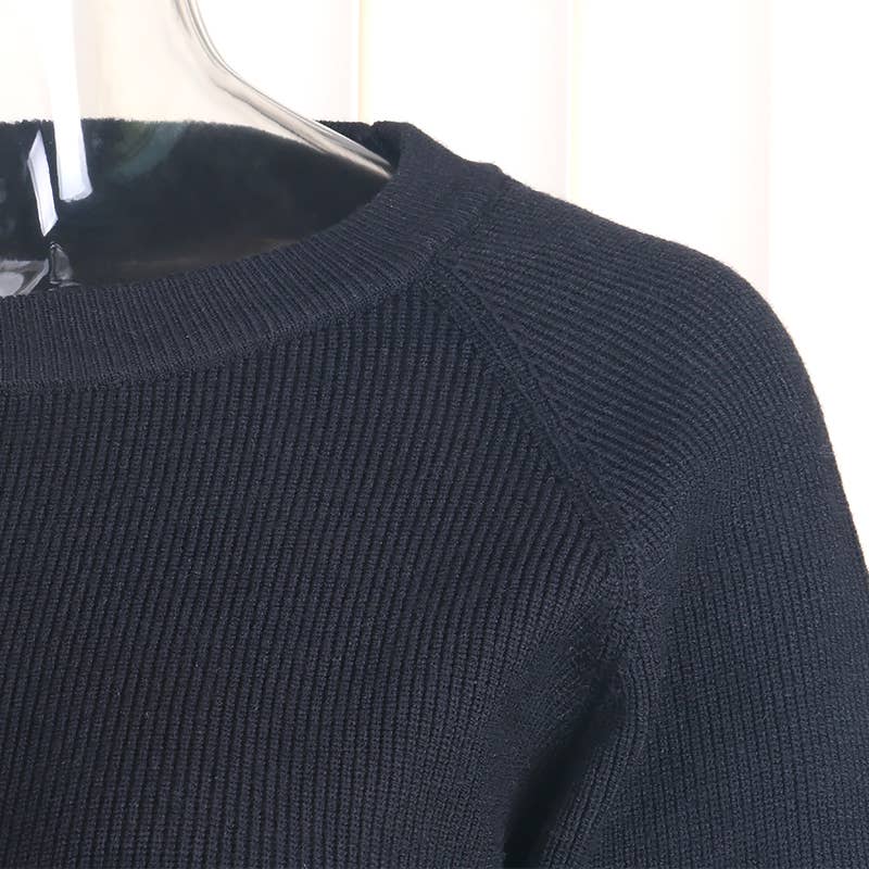 Sweetkama - Wholesale Top & Skirt Set - Women's - Solid Color Top & Skirt 2PCS Kintted Set Sweater Set HL730015