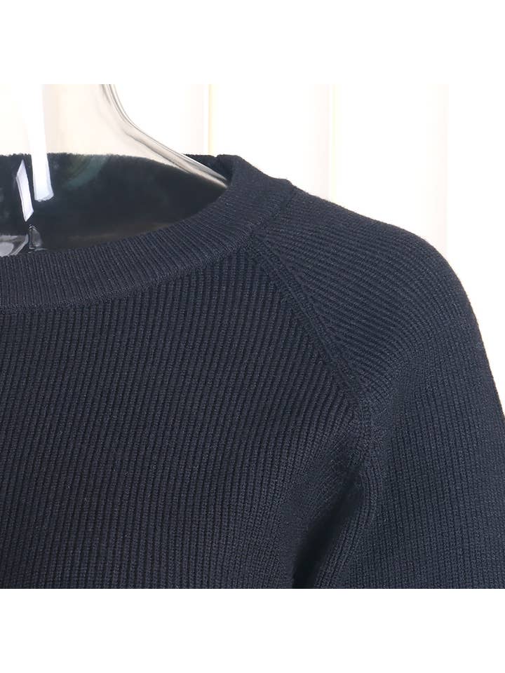 Sweetkama - Wholesale Top & Skirt Set - Women's - Solid Color Top & Skirt 2PCS Kintted Set Sweater Set HL730015