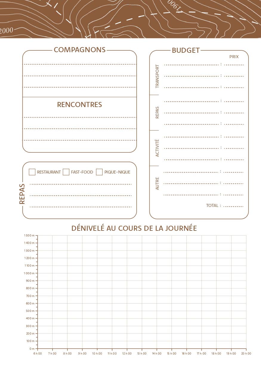 AVENTURA ÉDITIONS - Wholesale Notebook - Mountain Summer Notebook8