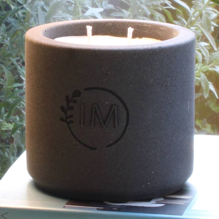 Handmade Midi Pot - Black - Textured Finish for wholesale by Isadora May