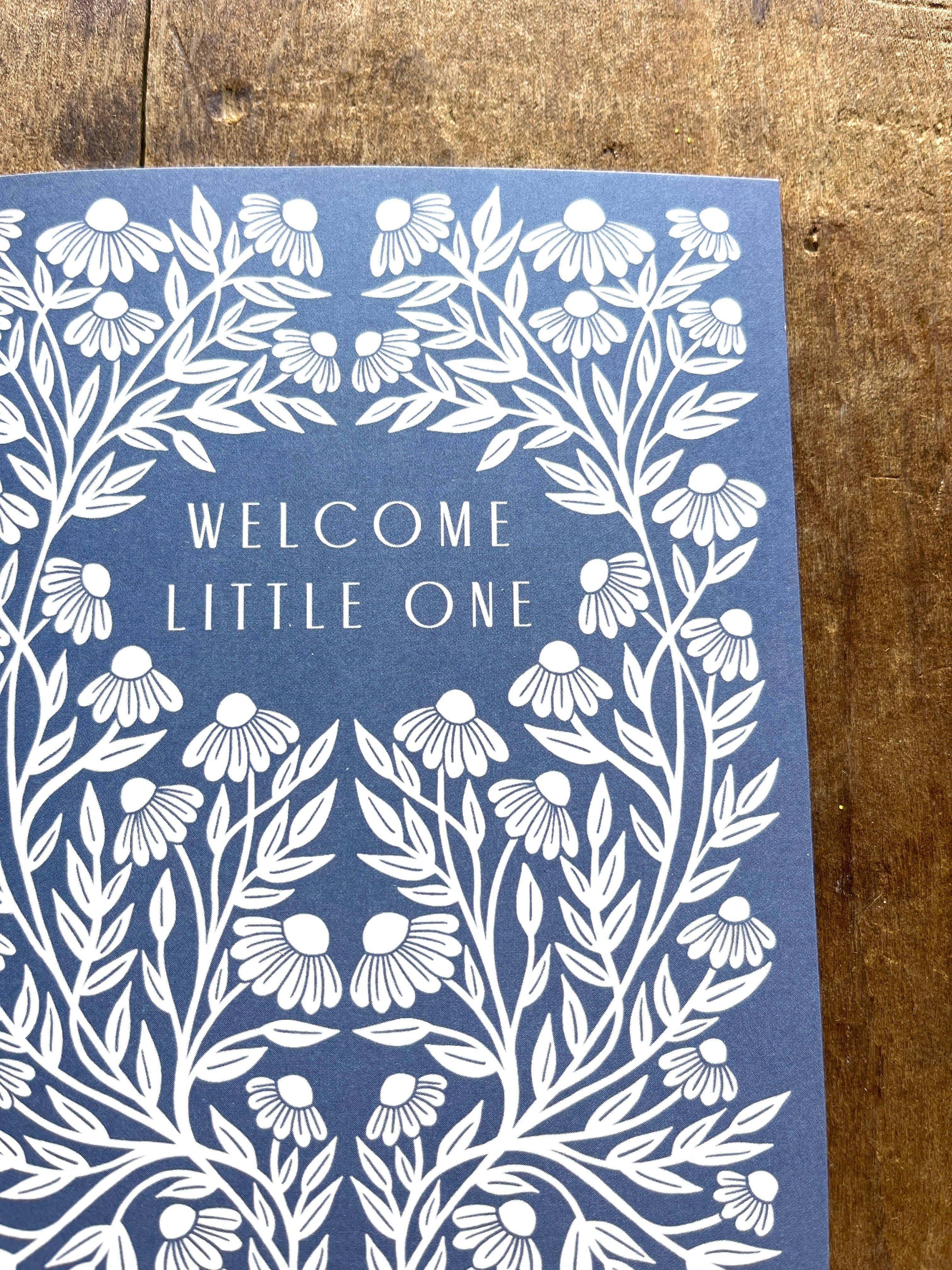 Katharine Watson - Vente Cartes bébé - Carte de vœux « Welcome Little One »7