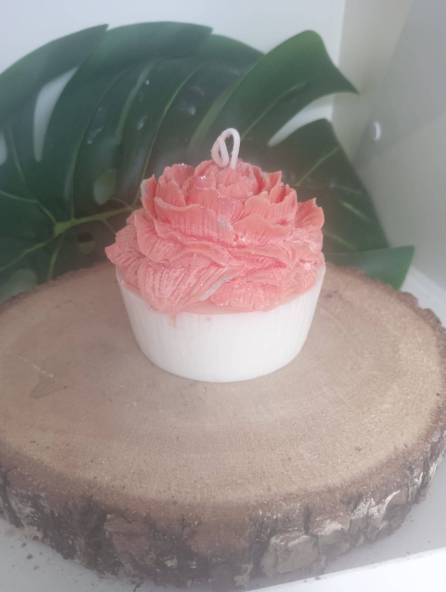 Eaussez - Venta al por mayor Velas de diseño llamativo - Vela con flores y aroma a cupcake
