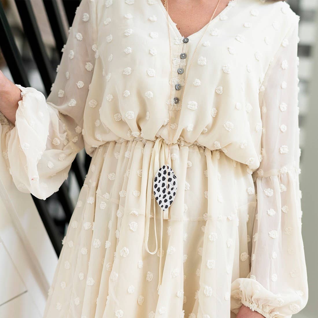 Viv&Lou - Vente Colliers à pendentif - Collier Spot On Heather1