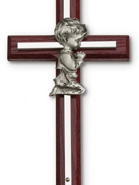 7" Cross-Boy-Cereza/Plata para venta al por mayor de H.J. SHERMAN COMPANY, INC.