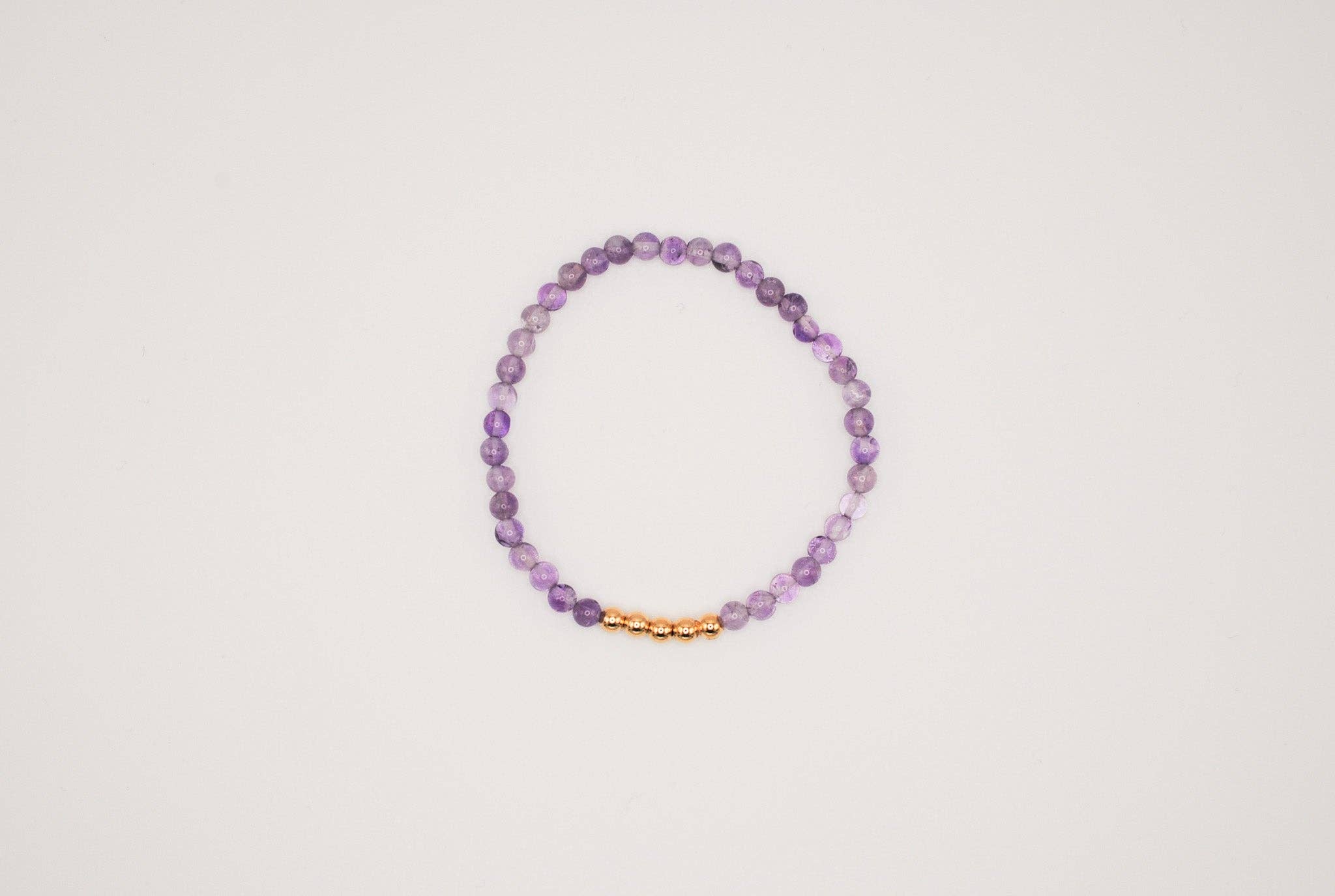 Ripple | Reiki Infused Jewelry - Wholesale Beaded Bracelet - Amethyst Ascension Bracelet2