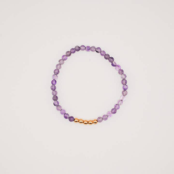 Ripple | Reiki Infused Jewelry - Wholesale Beaded Bracelet - Amethyst Ascension Bracelet2