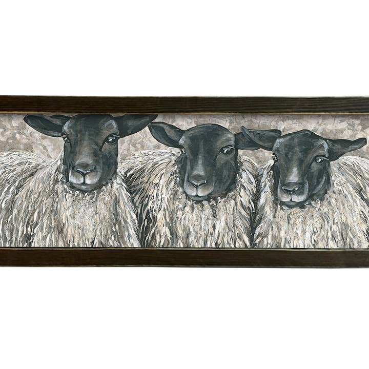 HH222A Three Sheep for wholesale by JanMichaels Art & Home