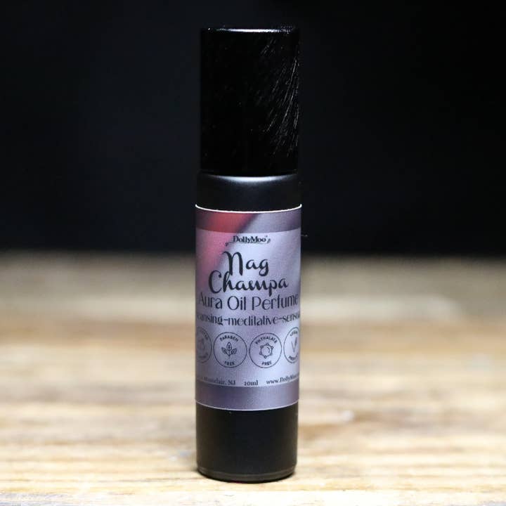 DollyMoo - Wholesale Roll-On Fragrance - Nag Champa Aura Oil Roll-On Perfume