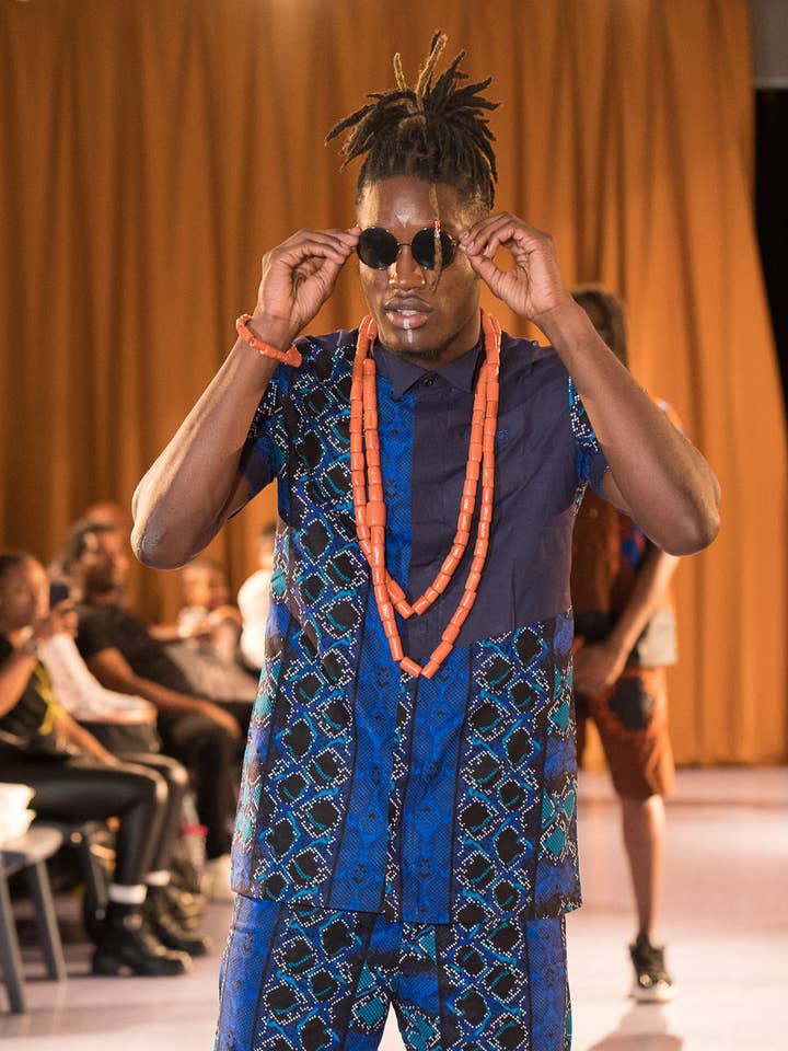 Akanji Ankara Shirt and Short for wholesale by Ewa London