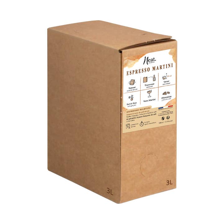 Färdigblandad Cocktail - Espresso Martini - 300cl för wholesale av Neat Cocktail