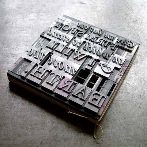 Typoretum – Großhandel Grußkarten für den Alltag – Buchdruck-Karte mit Zitat „Ich werde die Erde bewegen“.