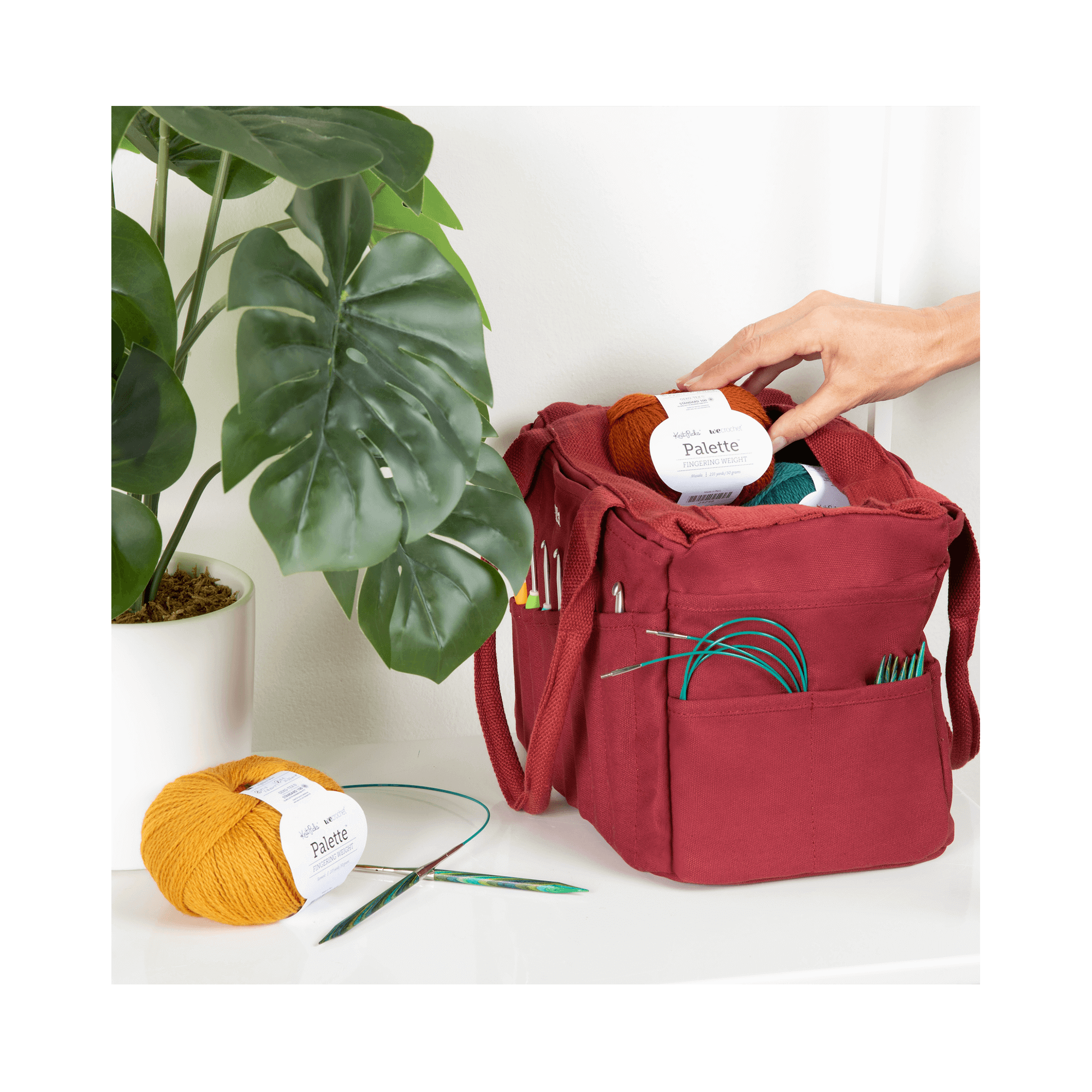 Cinnamon Soolla Studio Bag, Cinnamon, Pottery Tool Bag for wholesale on Faire12