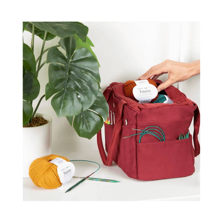 Cinnamon Soolla Studio Bag, Cinnamon, Pottery Tool Bag for wholesale on Faire12