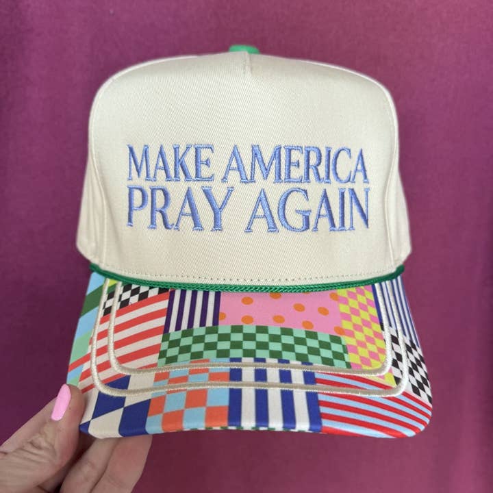 Gør Amerika til et Bedehat for engroshandel hos Poppy & Pine