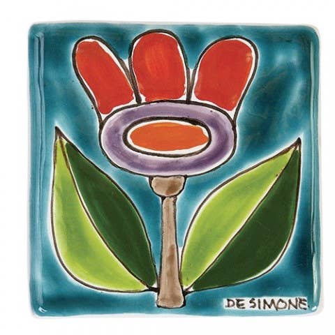 Ceramiche De Simone - Wholesale Wall Tile - Tozzetto Folk Fiore TZT685FCFK-17