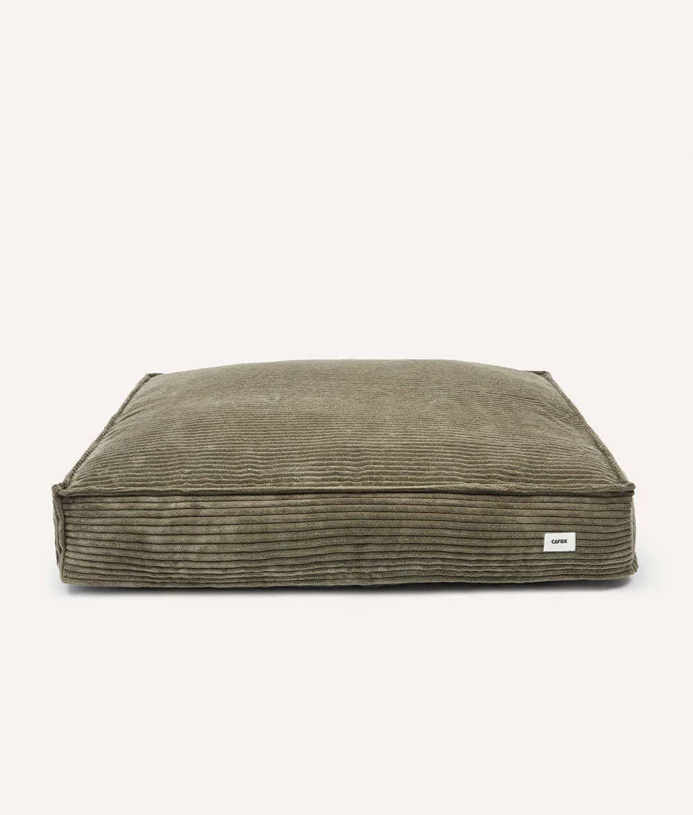 CAFIDE - Wholesale Pet Bed - Dog - Green Corduroy Dog Bed, Cuadra2